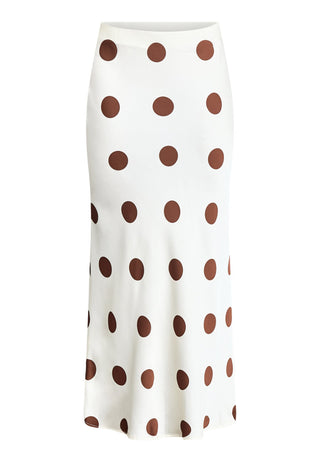 GEWO Nederdel - Cream / Brown