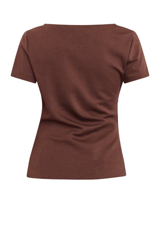 VEDA Top - Chocolate