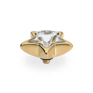 Top STELLAR 13mm - GULD / Crystal
