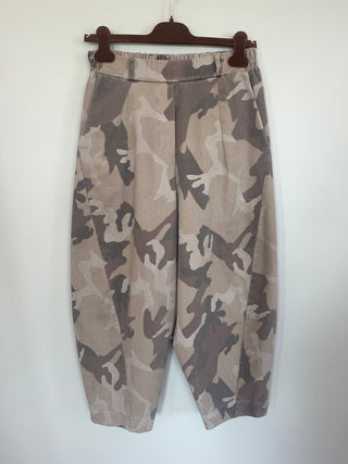 BERYL Pants - Beige Camo