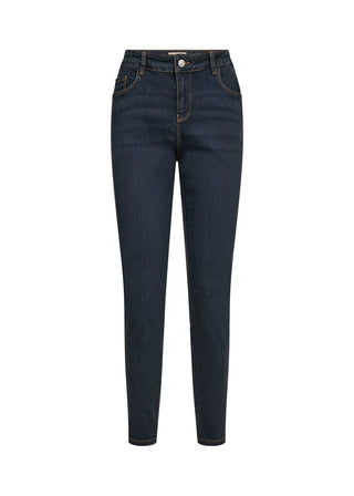 KIMBERLY PATRIZIA jeans med snalle ben