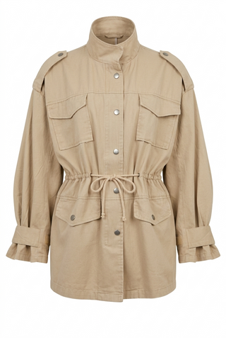 GOOD VIBE Sommerjakke - Taupe