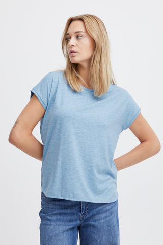 REBEL T-Shirt Della Robbia Blue