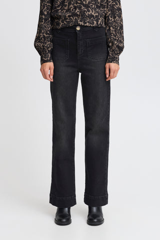 ELOI Jeans i Black Washed denim