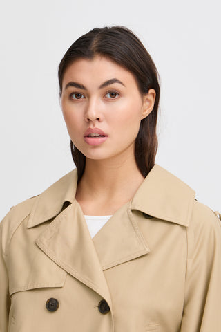 EPARZA kort trenchcoat