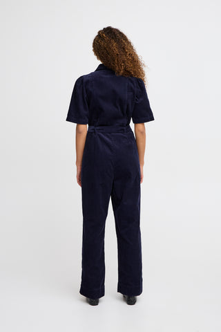 ROSETTE jumpsuit i fløjl