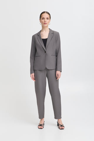 DORTHEA Blazer i lys GRÅ