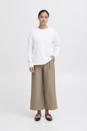 DORTHEA WIDE bukser Beige