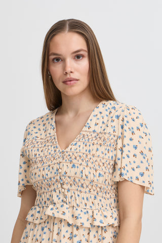FELINE blomstret kjole
