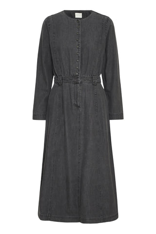 JULIETTA sort denimkjole