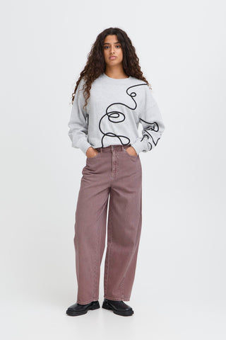 Fræk MIJALLA buks i lys syren