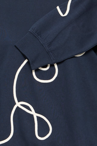 KASURA sweatshirt mørk blå