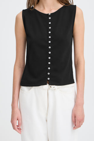 SARI gennemknappet top