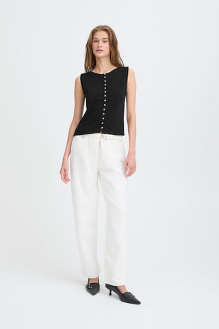 SARI gennemknappet top