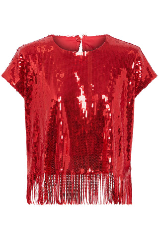 MOLLIA paillet bluse