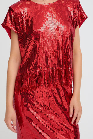 MOLLIA paillet bluse