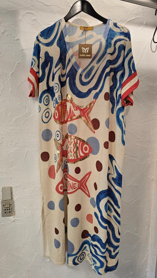 B1392 FISH Dress