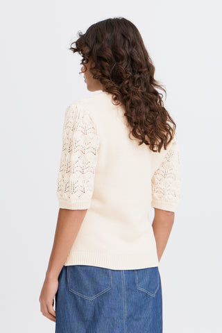KATELEEN cardigan med kort ærme