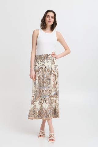 DALANI nederdel i Silver Mink