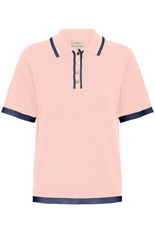 CONTRAST Pullover Smoke Rose