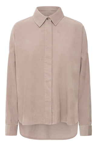 Beige CORY skjorte i
