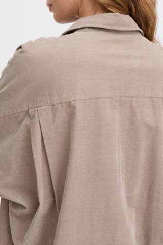 Beige CORY skjorte i