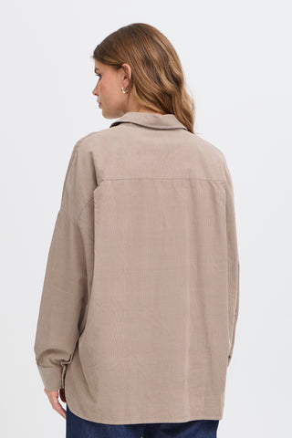 Beige CORY skjorte i