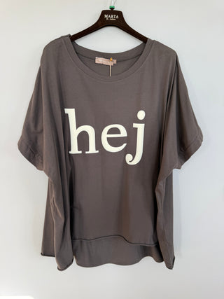 JUNIA Tee - Moro/Off White