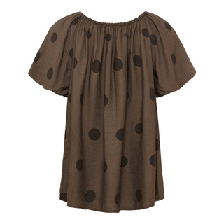 LUCIANA Bluse - Brown