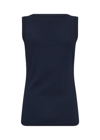 MIGNON klassisk top i NAVY