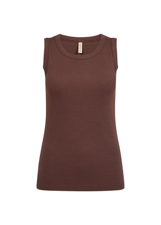 MIGNON klassisk top i BRUN