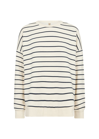 Barni Sweatshirt med blå strib