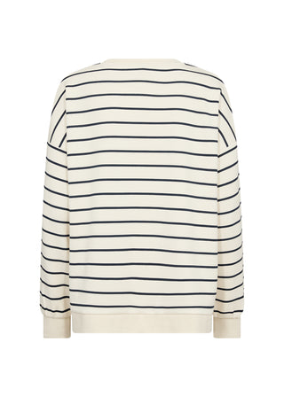Barni Sweatshirt med blå strib
