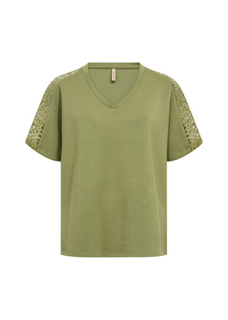 BANU Shirt med kort ærme i Grøn