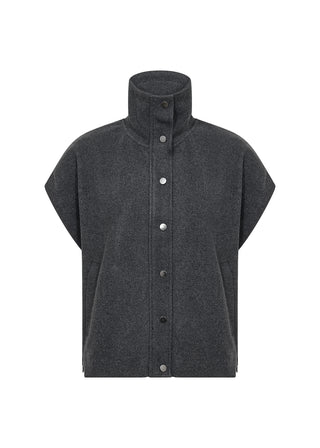 VAGNA 1 vest med knaplukning