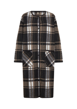 VOCAL 2 lang cardigan med flot tern