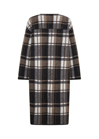 VOCAL 2 lang cardigan med flot tern