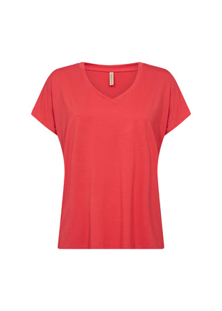 MARICA 32 T-shirt - Koralrød