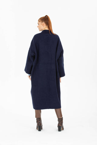 Lang cardigan - Navy