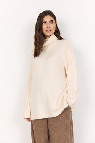 GUNNA 6 striktrøje med rullekrave