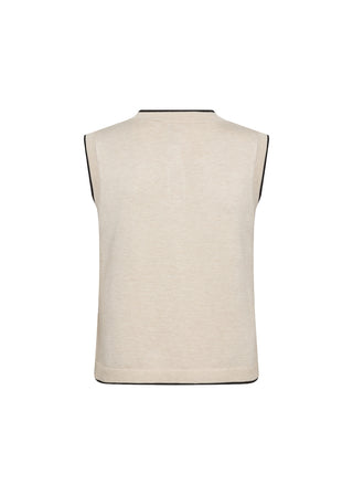 DOLLIE 792 gennemknappet top