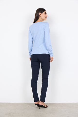 DOLLIE 446 Cardigan - Lys blå