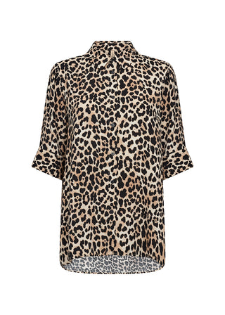 PIETTA skjorte med leopardprint
