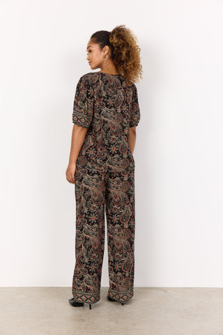 ROBYN t-shirt med print