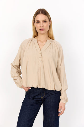 SEVDA bluse med balloneffekt