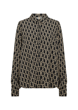 VARLA skjorte med fint mønster