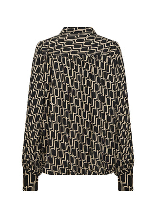 VARLA skjorte med fint mønster