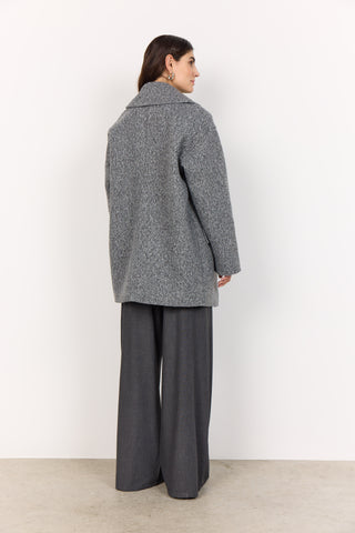 VIVEKA 2 jakke i gråmeleret