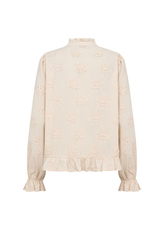 BARBRA 2 skjorte - Cream