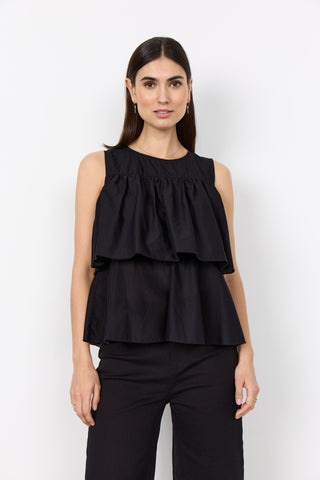CALISTE 24 Bluse - Black